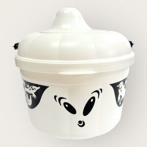 Vintage 1993 McDonalds Happy Meal Ghost Boo Bucket Ghost Cookie Cutter Complete